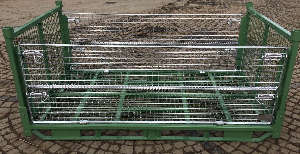 STANDARD FOLDABLE WIRE CONTAINER-61